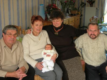 En compagnie de mes grands parents